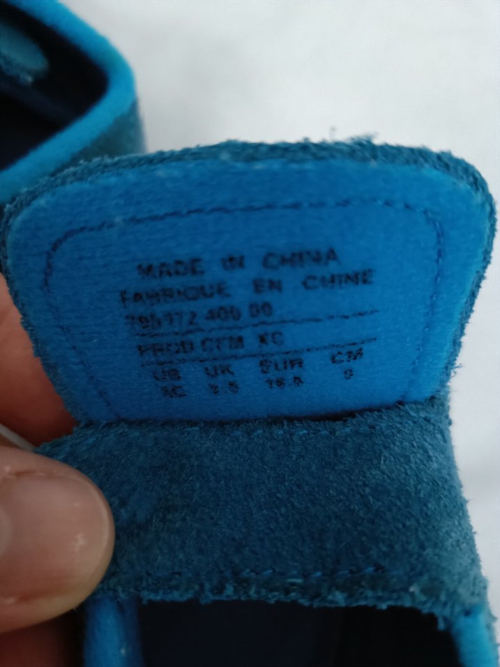 Nıke Mavi Erkek Çocuk Cırt Cırtlı Spor Ayakkabı - Görsel 3