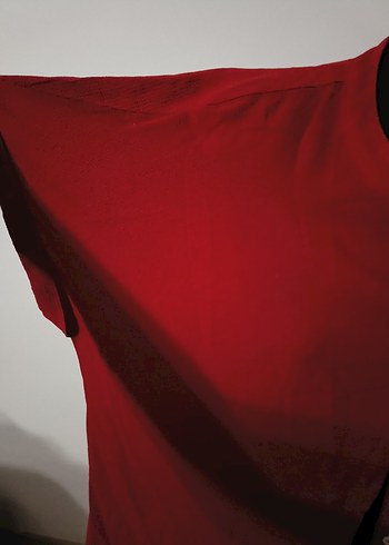 bordo Düğmeli  Kadın gömlek - Görsel 6