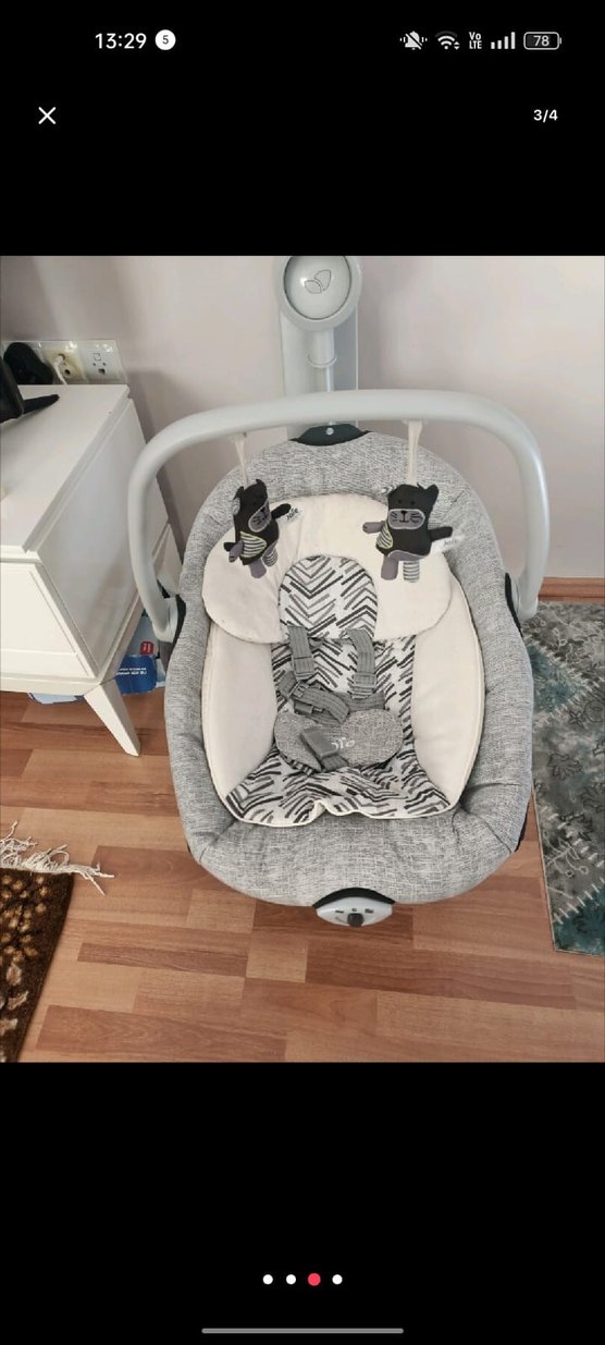 Gri Bebek Beşiği ve Salıncak - Görsel 3