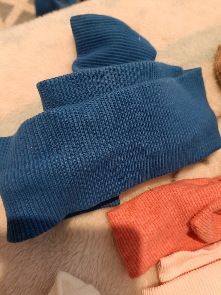 Pastel Renkli Örgü Çocuk Saç Bantları - Görsel 5