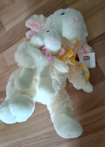 Beden Renk Sesli Masalcı Kuzu Peluş Oyuncak
