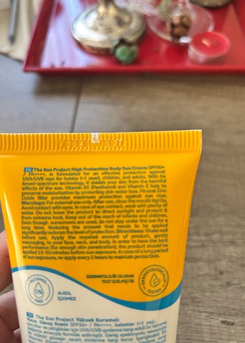 The Sun Project SPF 50+ Vücut Güneş Kremi 200 ml - Görsel 3