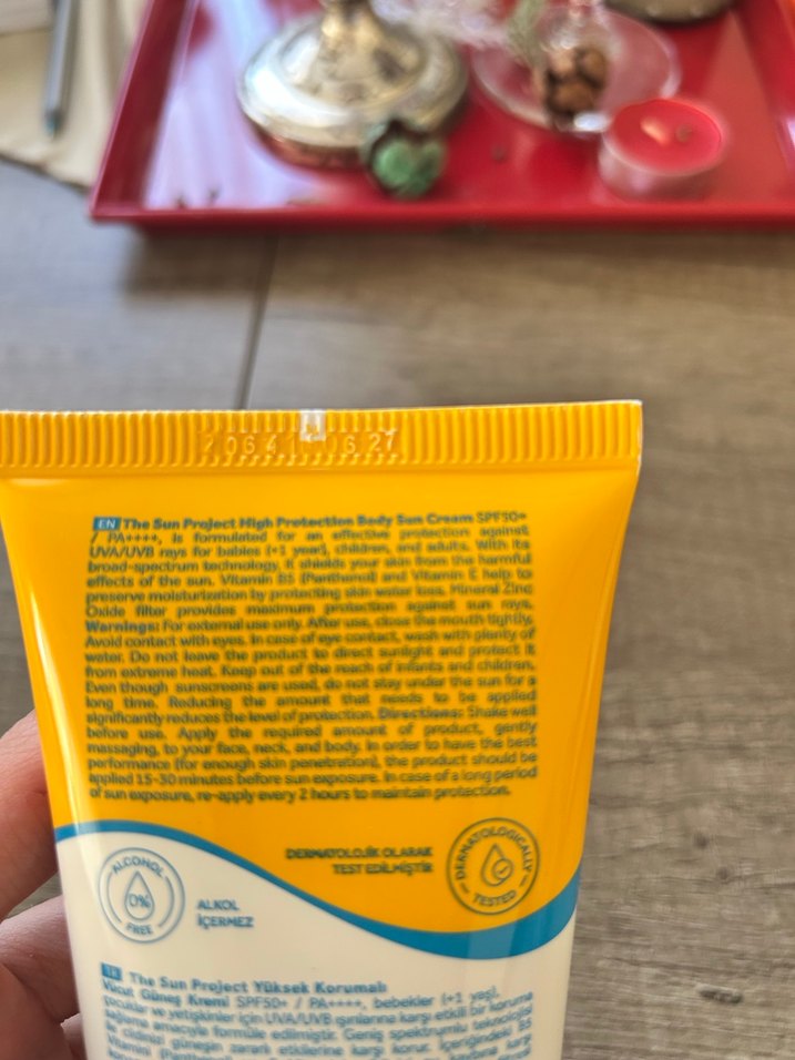 The Sun Project SPF 50+ Vücut Güneş Kremi 200 ml - Görsel 3