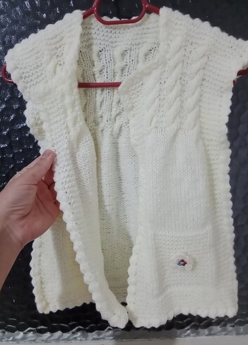 Kız çocuk yelek  - Görsel 2