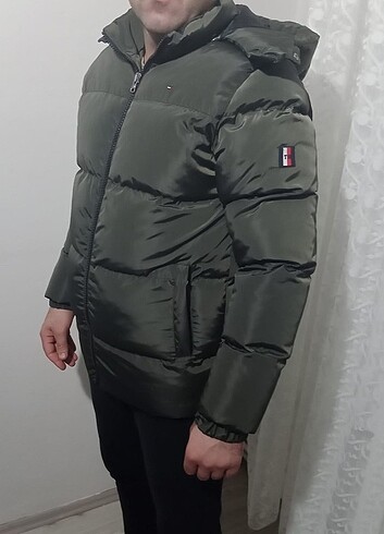 TOMMY HILFIGER marka erkek mont  - Görsel 4