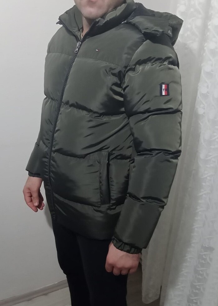 TOMMY HILFIGER marka erkek mont  - Görsel 4