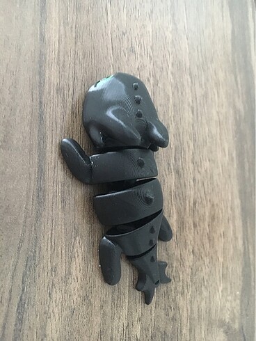 3d yazıcı ile yapılmış hareketli dişsiz oyuncak