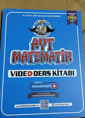 BIYIKLI MATEMATİK AYT VİDEO DERS KİTABI