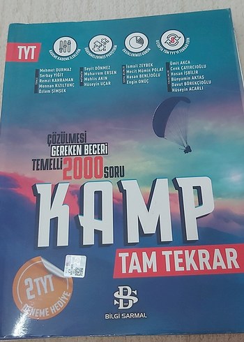 BİLGI SARMAL KAMP TYT Tam Tekrar Soru Bankası