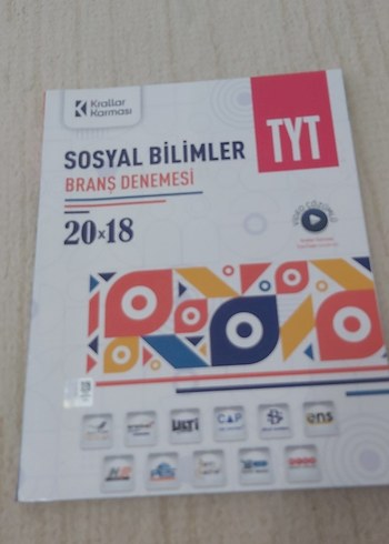 KRALLAR KARMASI TYT Sosyal Bilimler Branş Denemesi 20x18 Kitap