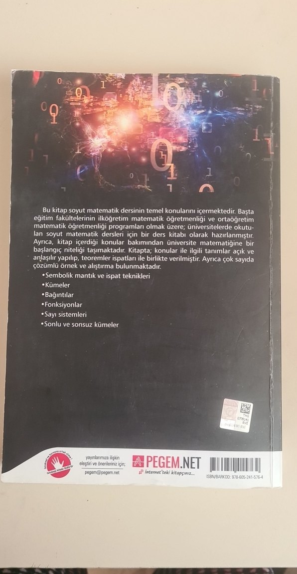 Soyut Matematik Kitabı - Erhan Pişkin - Görsel 3