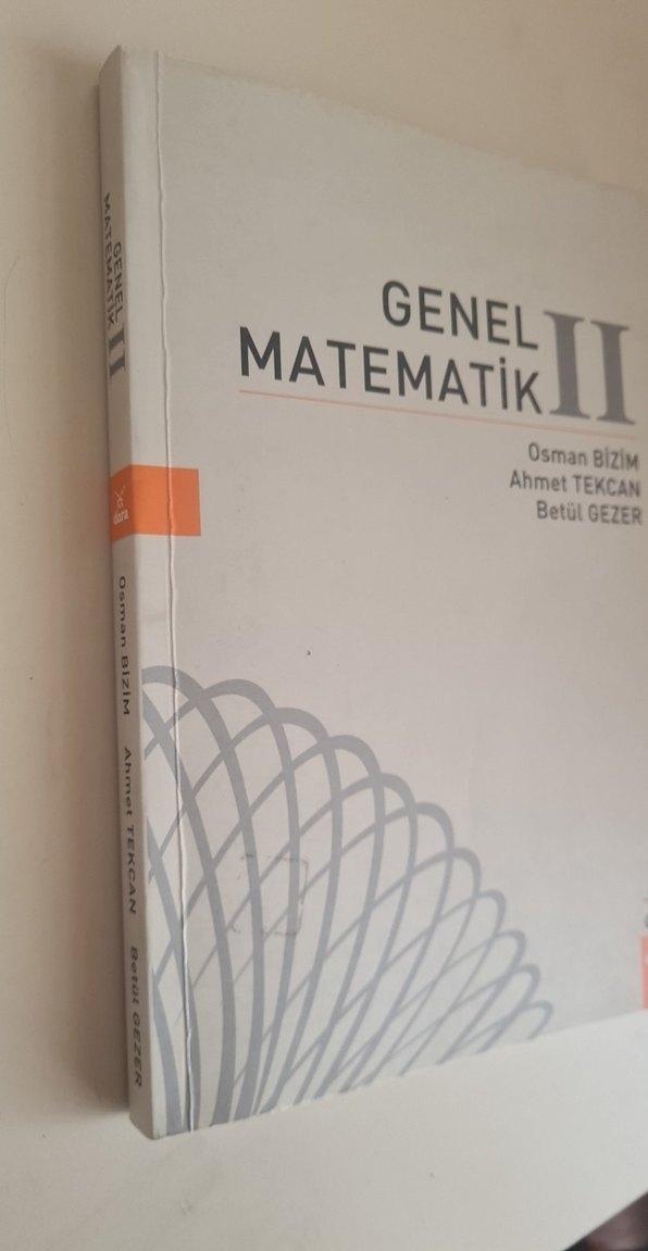 Genel Matematik II Ders Kitabı - Görsel 2