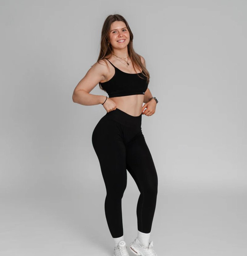 Siyah Spor Tayt - Görsel 3