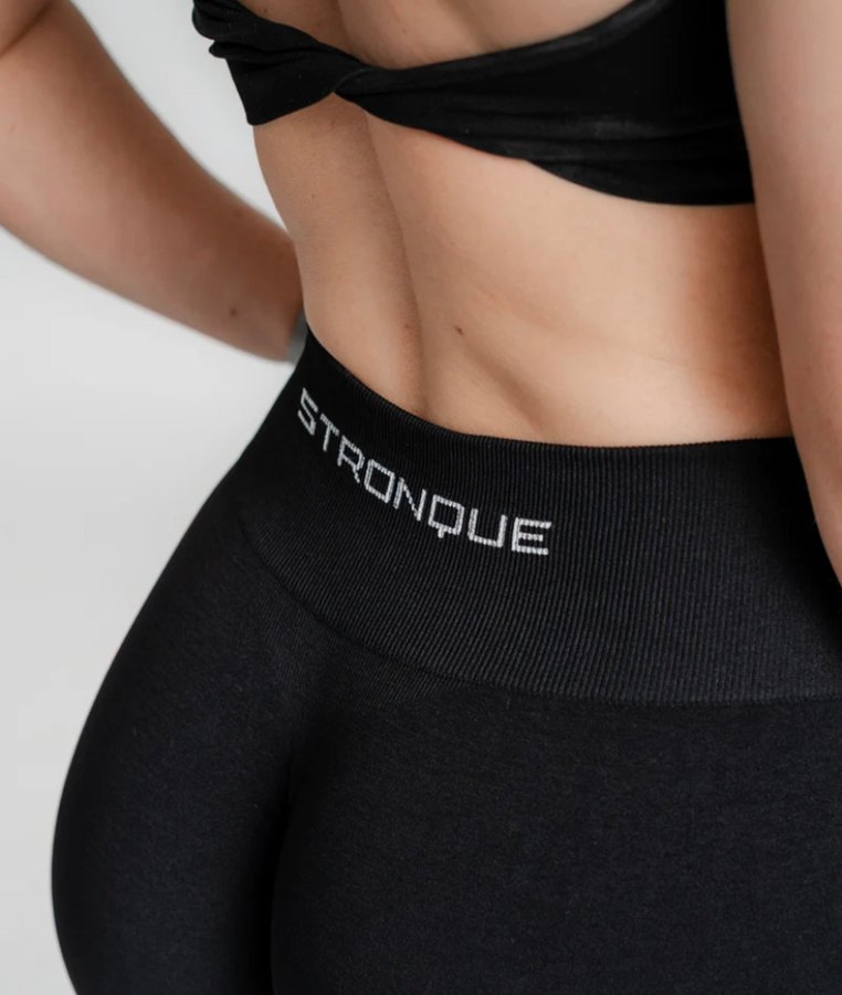 Siyah Spor Tayt - Görsel 5