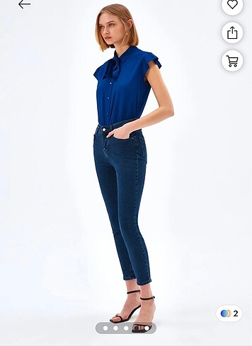 Trendyol & Milla Skinny fit yüksek bel jeans