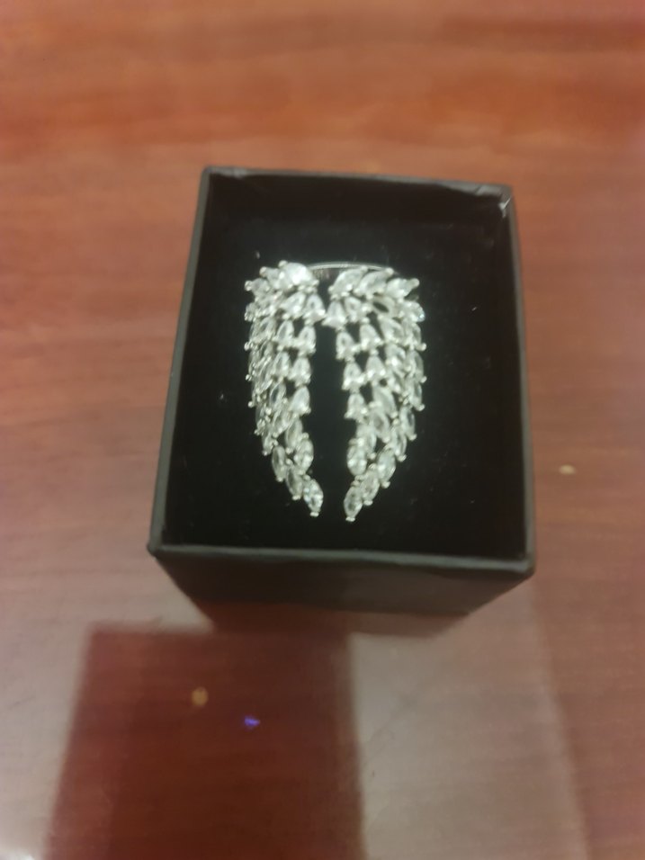 swaroski taşlı yüzük - Görsel 4