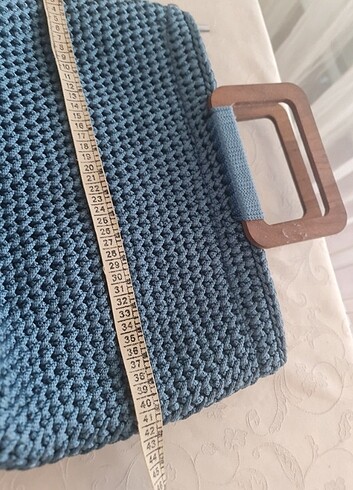 El örgüsü MAKROME çanta - Görsel 5