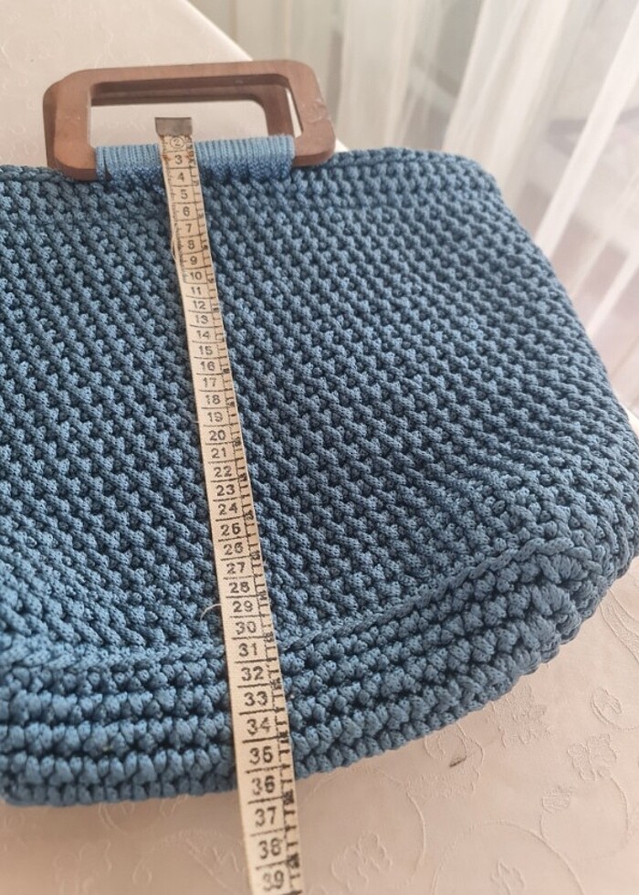 El örgüsü MAKROME çanta - Görsel 4