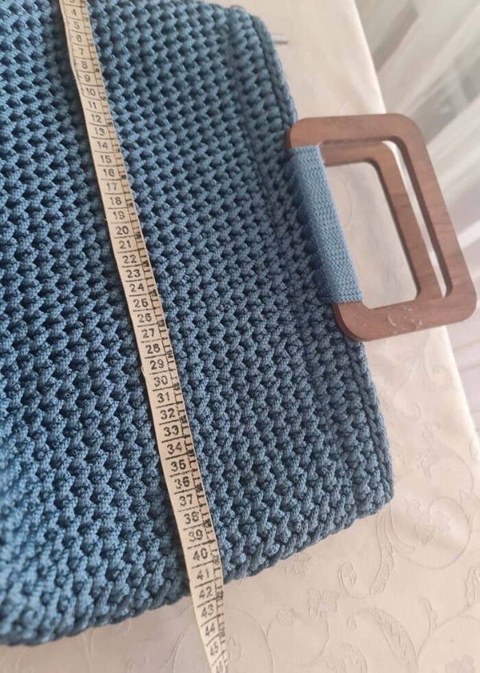 El örgüsü MAKROME çanta - Görsel 5