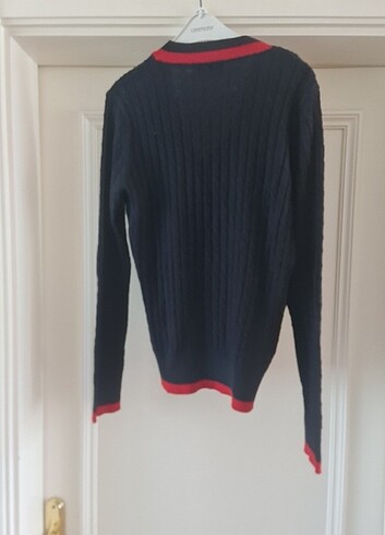 Lacivert u.s. polo süeter - Görsel 4