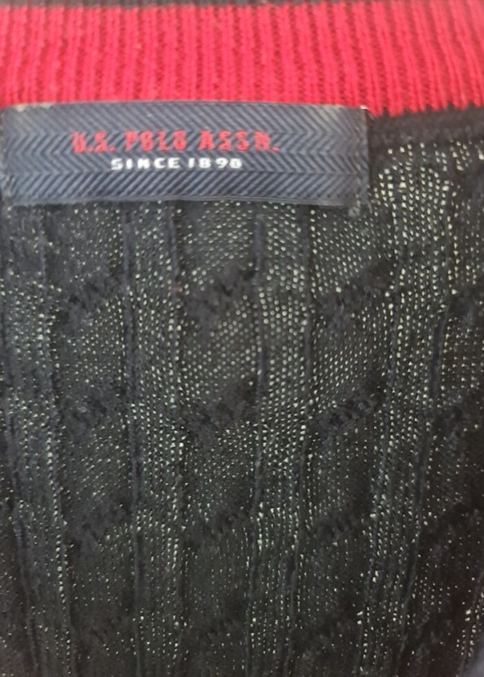 Lacivert u.s. polo süeter - Görsel 2