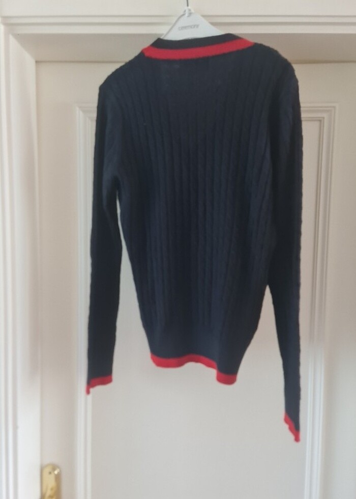 Lacivert u.s. polo süeter - Görsel 4