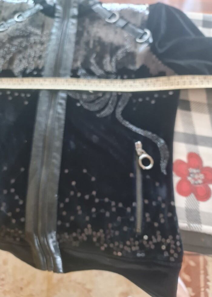 İthal tasarım kadife ceket.  - Görsel 5