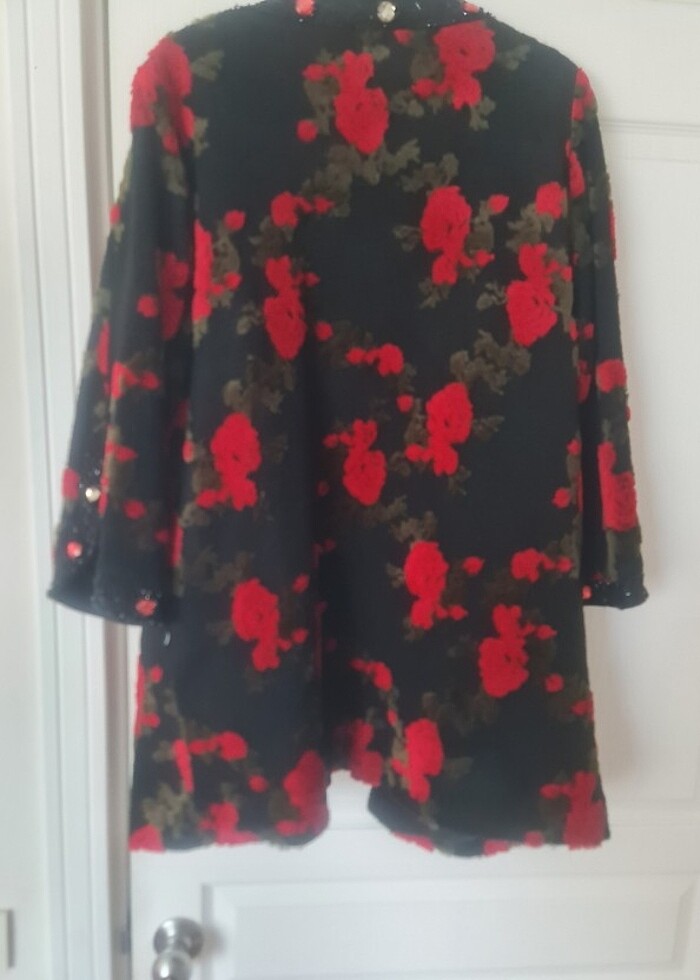 Büyük beden şık kaban - Görsel 2