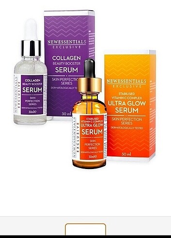 New essentials serum ikili fiyattir 