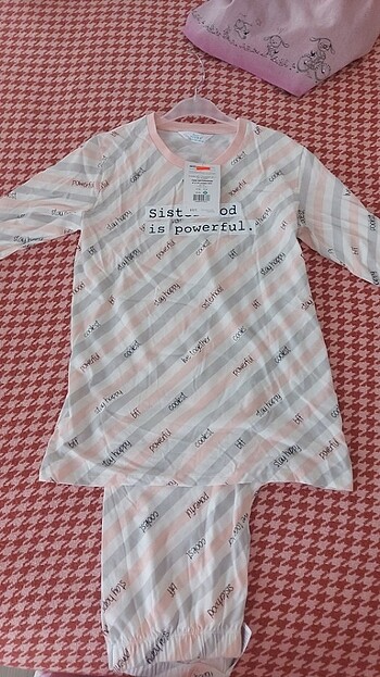 14/15 yaş kız çocuk pijama takimi
