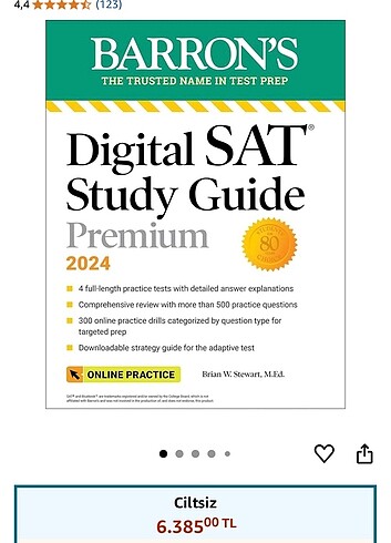 digital sat barrons
