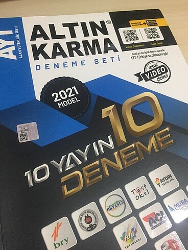 Altın karma ayt sayısal denemeleri