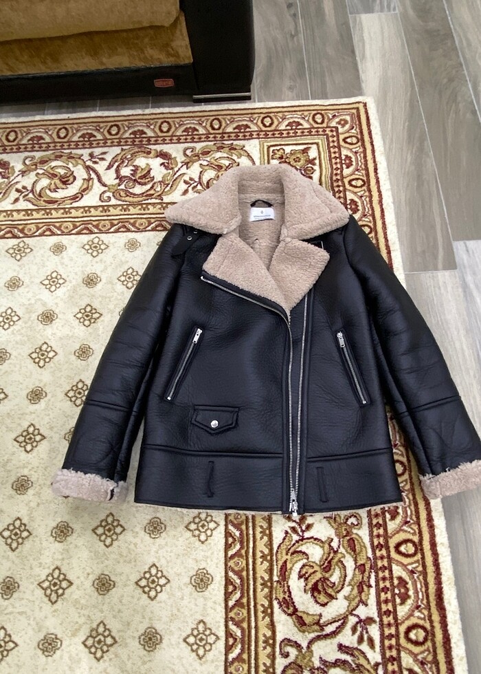 Kürklü mont - Görsel 3