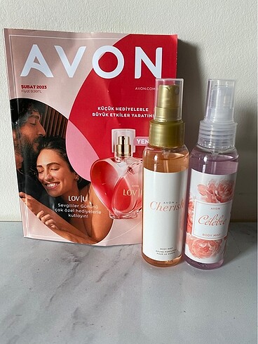 Avon vücut spreyleri