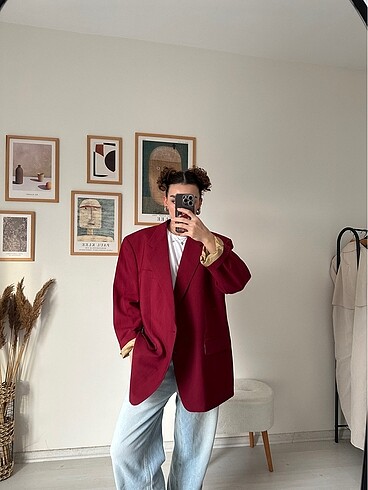 Vintage Blazer Ceket