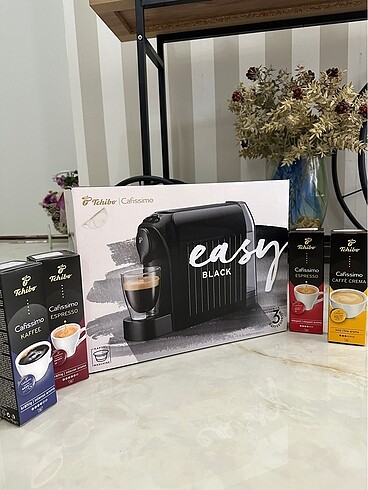 Tchibo coffisimo easy black kapsül kahve makinesi