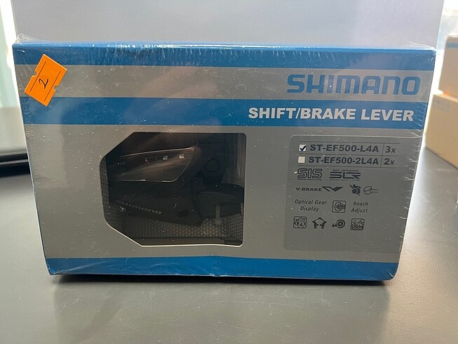 SHIMANO ST-EF500-L4A Dağ Bisikleti Vites/Fren Kolu (Sol 3 Vitesl