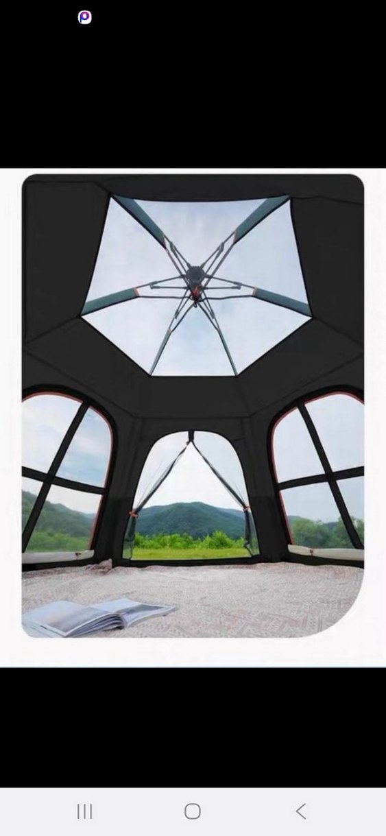 otomatik açılan 6 pencereli.yeni temiz cadır - Görsel 2