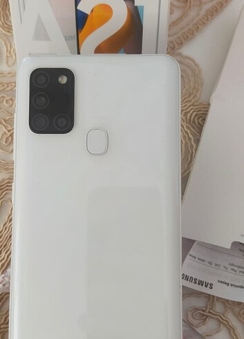 Kutuda garantili samsung a21s. Telefon. İNDİRİM  DE 5GÜN - Görsel 3