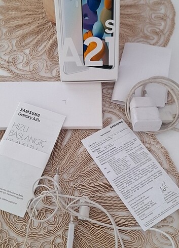 Kutuda garantili samsung a21s. Telefon. İNDİRİM  DE 5GÜN - Görsel 6