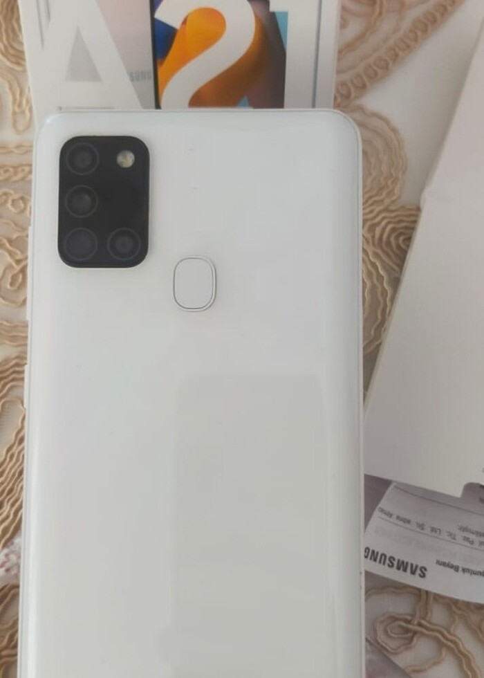 Kutuda garantili samsung a21s. Telefon. İNDİRİM  DE 5GÜN - Görsel 3