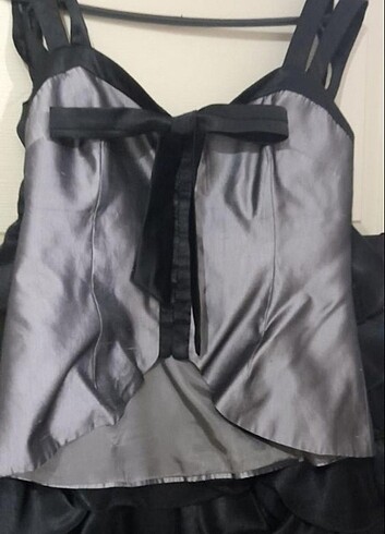 Özel tasarım ipek.gece elbisesi. - Görsel 5