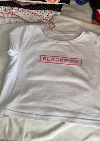 Kız Çocuk Beyaz Baskılı Kısa Kollu Tişört - Görsel 2