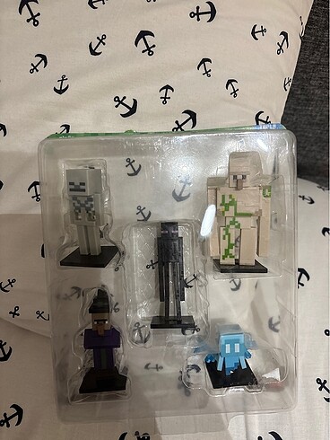 Minecraft toppez 5 li figur set