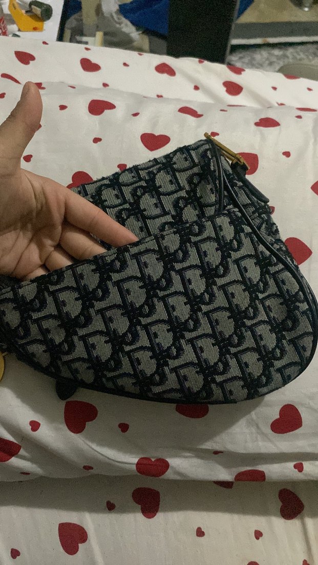 Kilitli Nakışlı Gri Kadın Omuz Çantası - Görsel 2