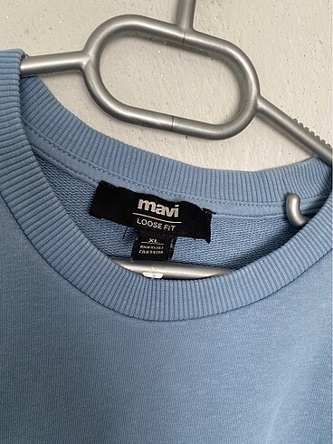 xl Beden mavi sweatshirt