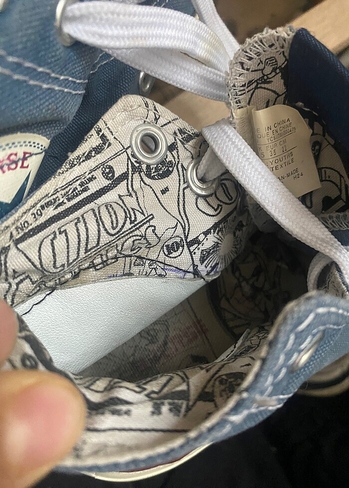 Superman converse - Görsel 4