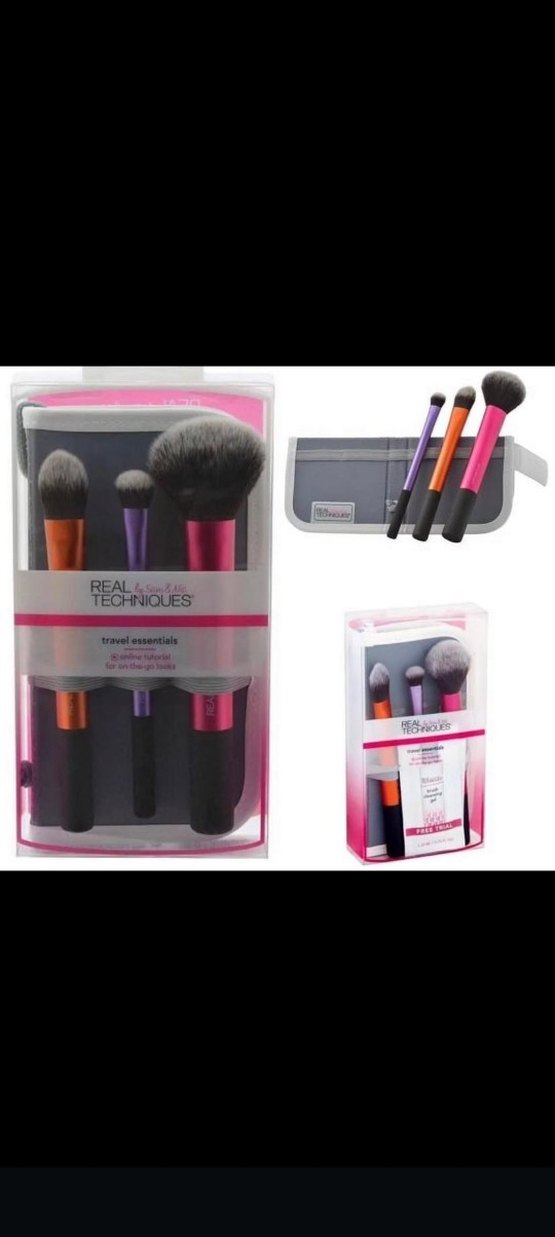 Pastel Renkli Real Techniques Makyaj Fırça Seti - Görsel 3