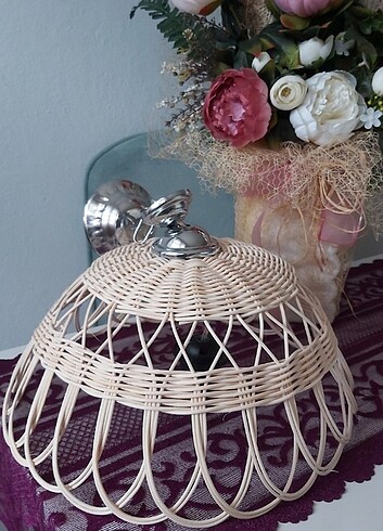 Rattan avize