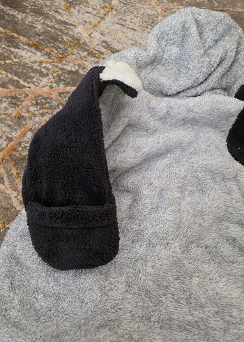 Gri Kürklü Bebek Tulumu - Görsel 5